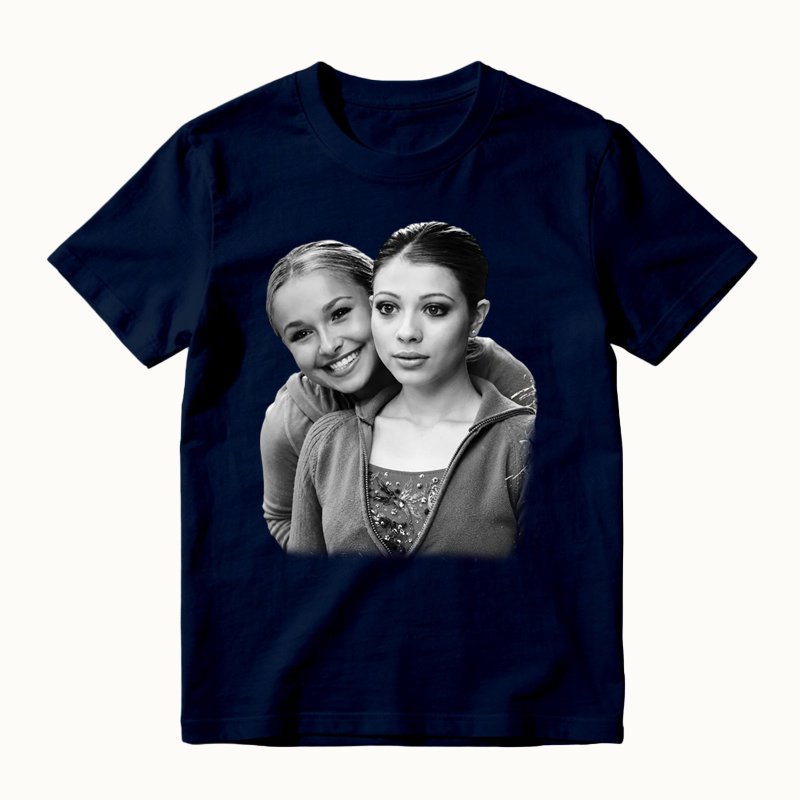 Michelle Trachtenberg and Hayden Panettiere Ice Pincess 2005 Movie T-shirt