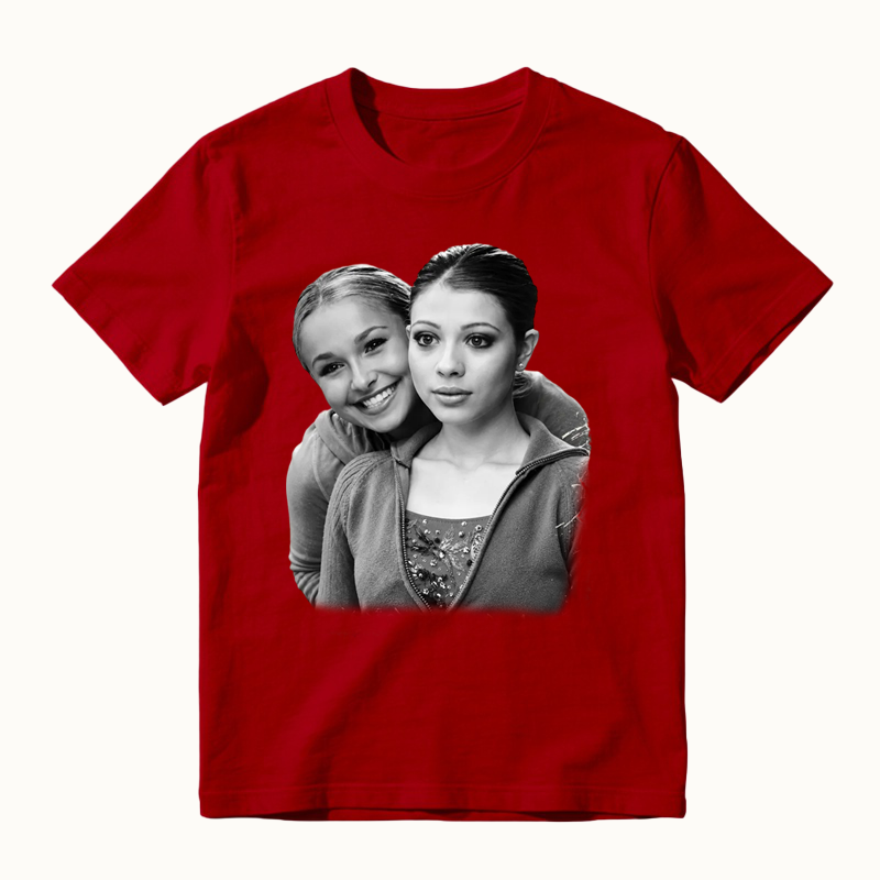 Michelle Trachtenberg and Hayden Panettiere Ice Pincess 2005 Movie T-shirt