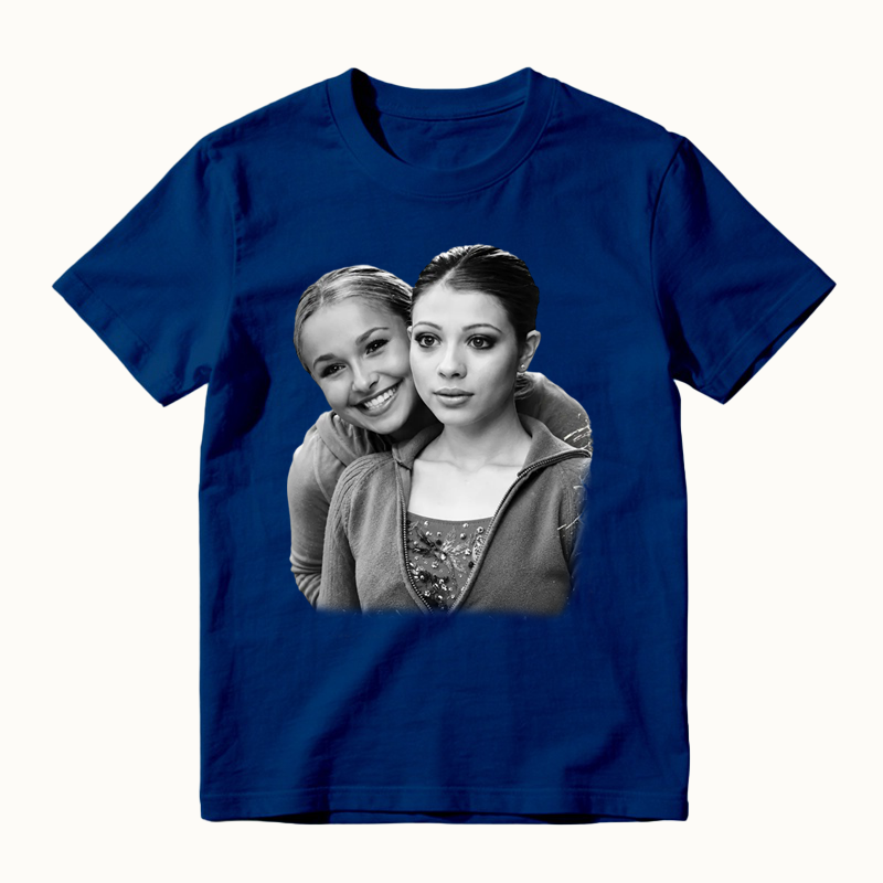 Michelle Trachtenberg and Hayden Panettiere Ice Pincess 2005 Movie T-shirt