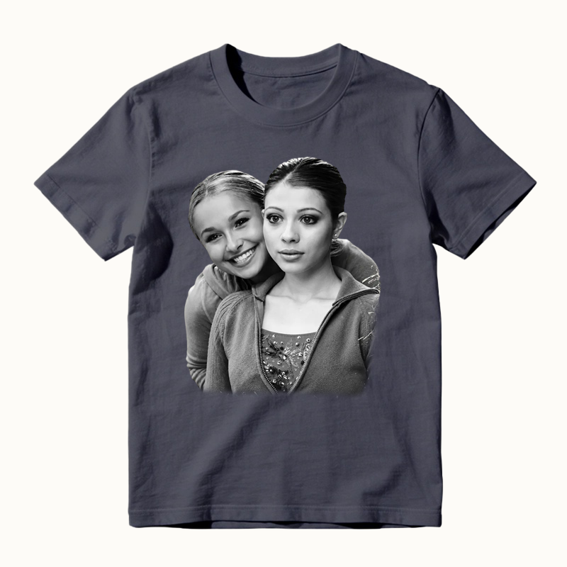 Michelle Trachtenberg and Hayden Panettiere Ice Pincess 2005 Movie T-shirt