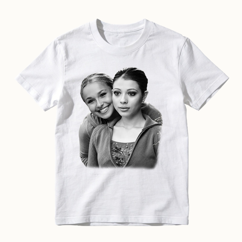 Michelle Trachtenberg and Hayden Panettiere Ice Pincess 2005 Movie T-shirt