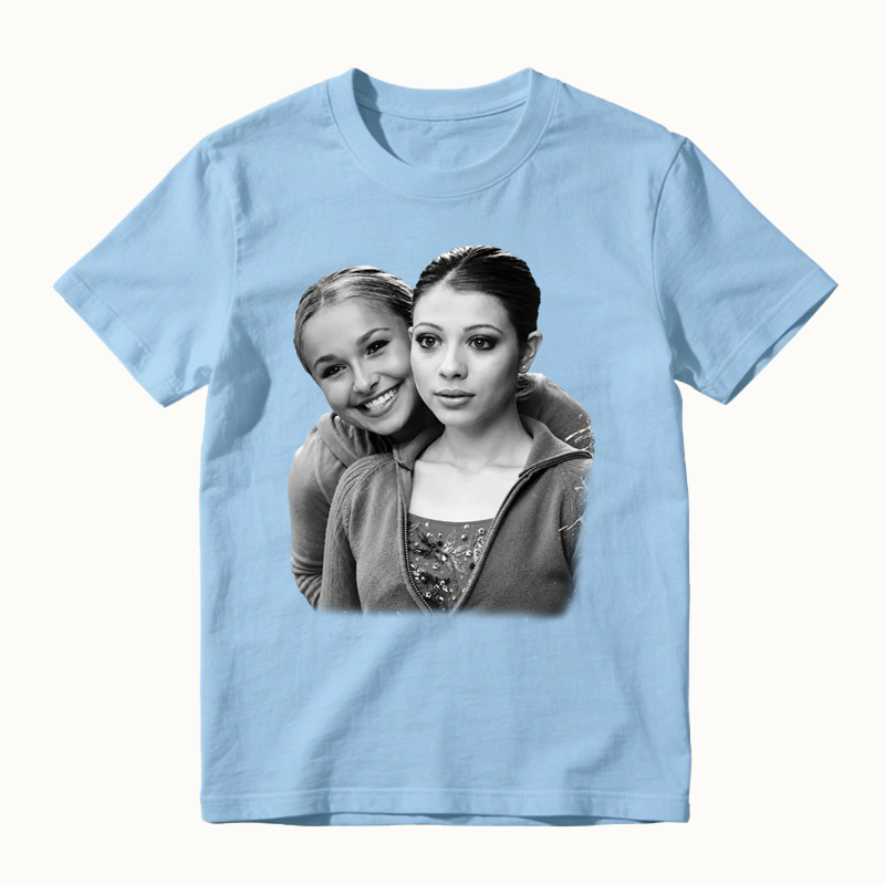 Michelle Trachtenberg and Hayden Panettiere Ice Pincess 2005 Movie T-shirt