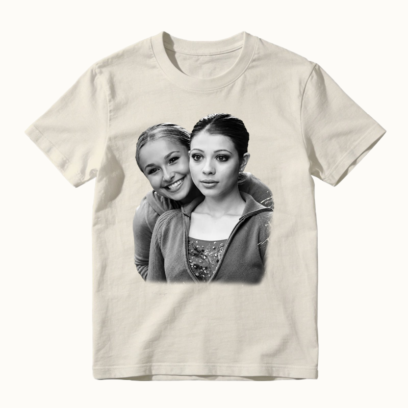 Michelle Trachtenberg and Hayden Panettiere Ice Pincess 2005 Movie T-shirt