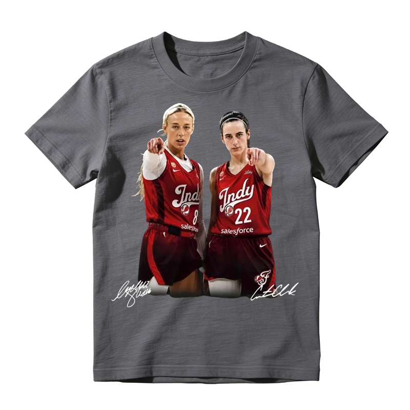 Indiana Fever Basketball Duo Graphic T Shirt