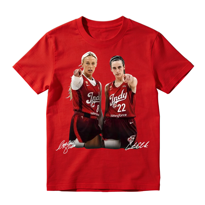 Indiana Fever Basketball Duo Graphic T Shirt