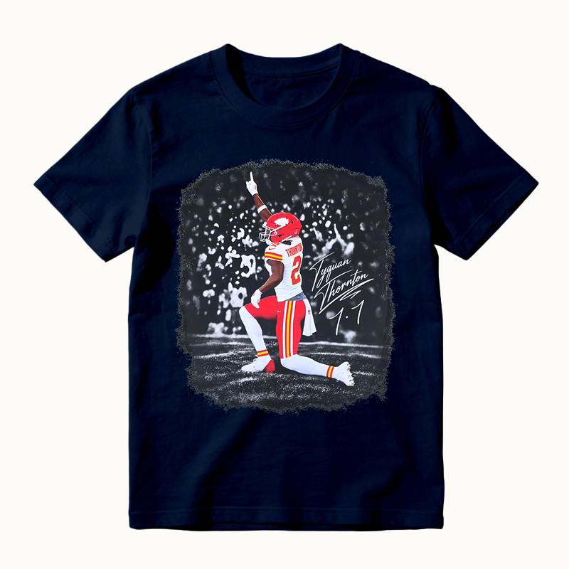 Tyqvan Thornt0n Football Shirt, Game Day Shirt