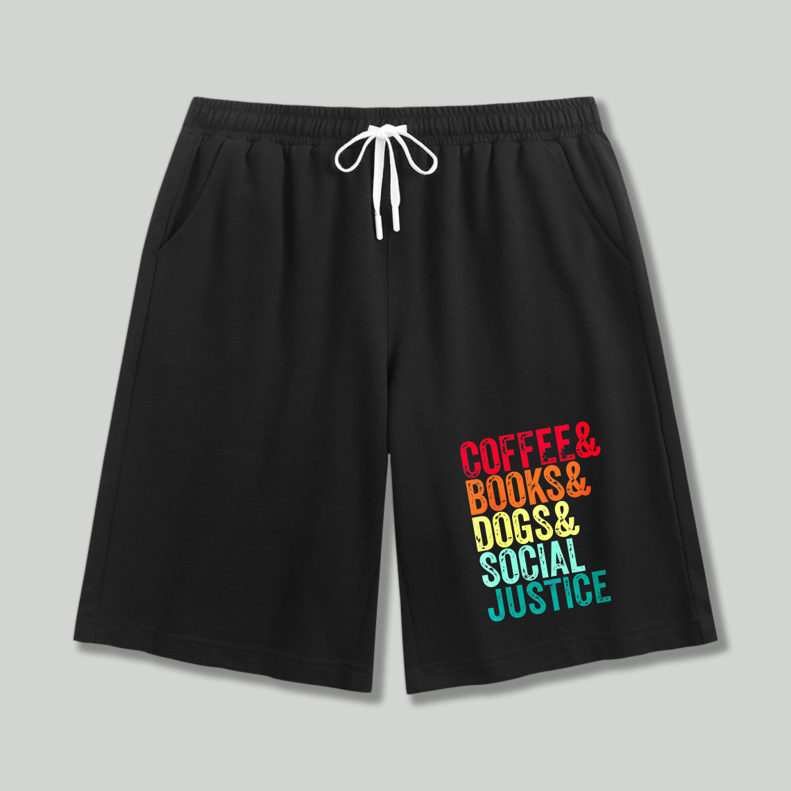 Wardrobecart Coffee Books Dogs Social Justice Shorts