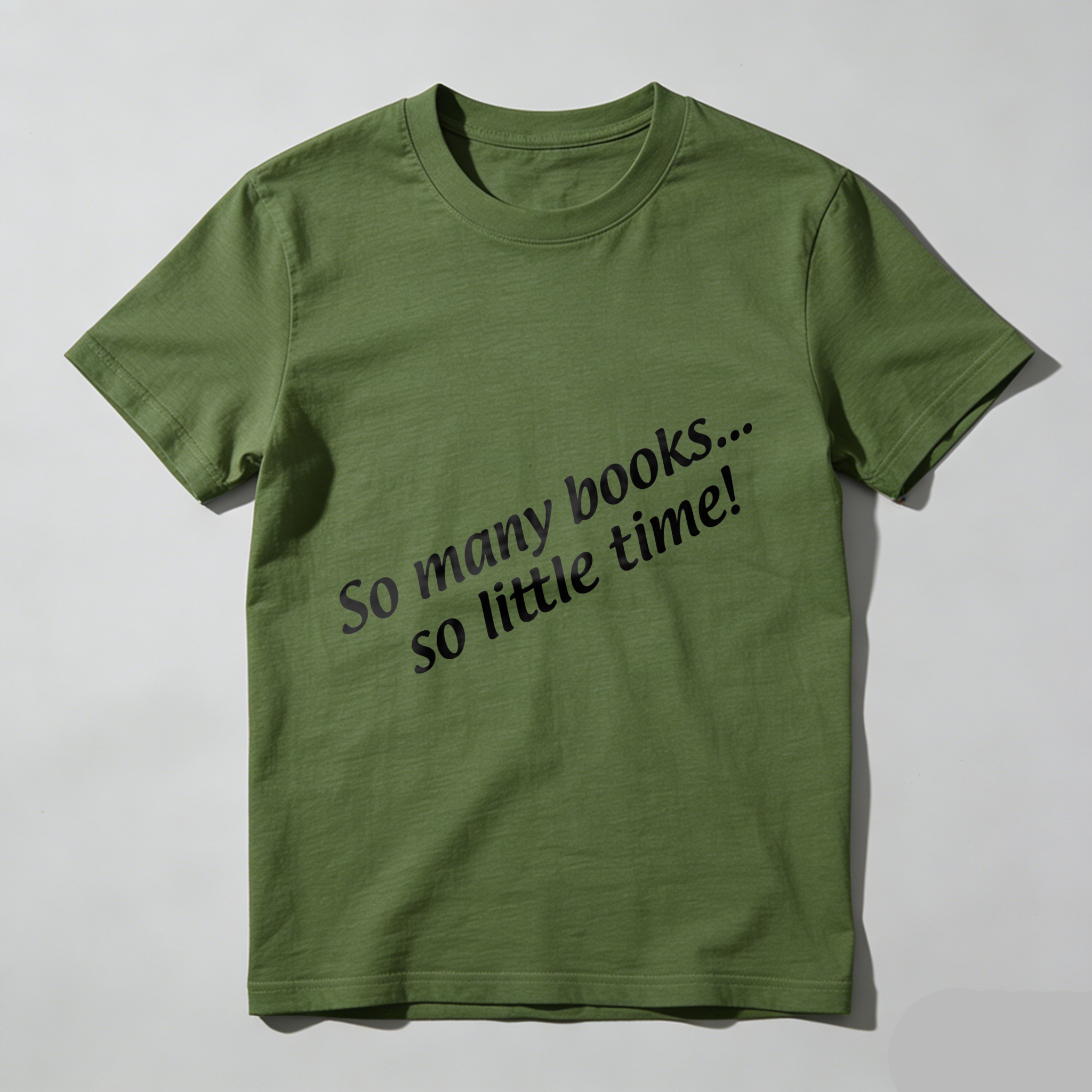 Wardrobecart So Many Books So Little Time Tshirt