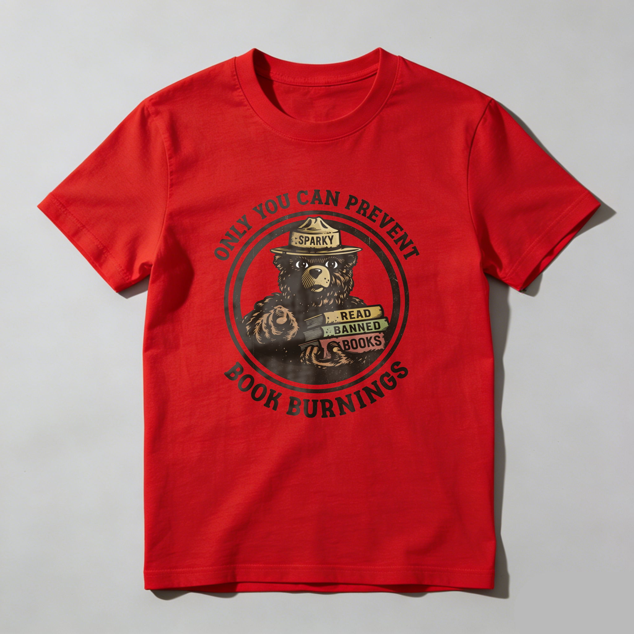 Wardrobecart Only You Can Prevent Book Burnings Tshirt
