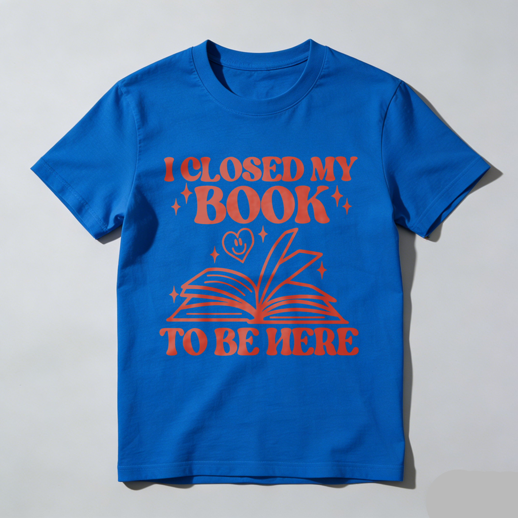 Wardrobecart I Closed My Book To Be Here Tshirt