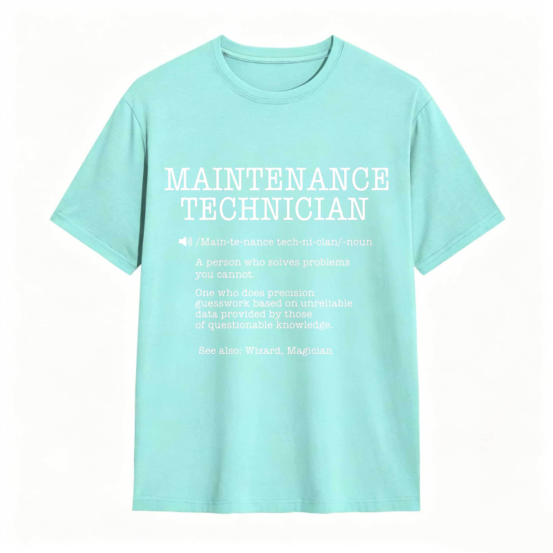 Maintenance Technician Repair Worker Handyman T-Shirt