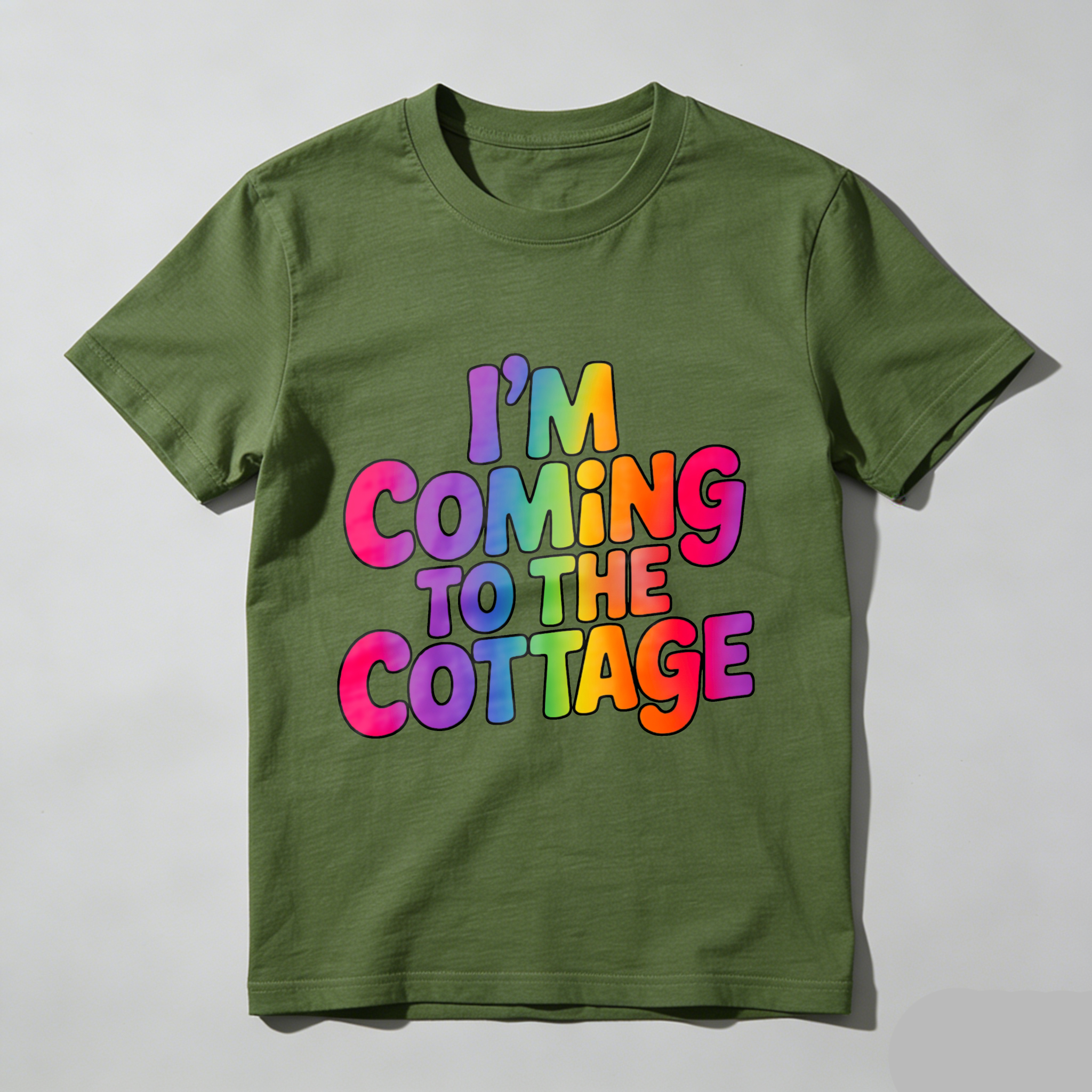 Wardrobecart I'm Coming To The Cottage Tshirt