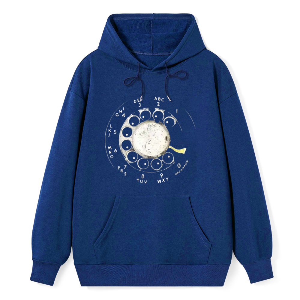 Retro Telephone Dial Design T-shirt