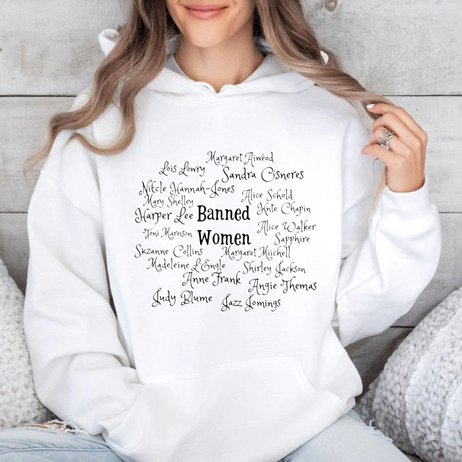 Wardrobecart Banned Women Literary Figures Unisex Classic Hoodie