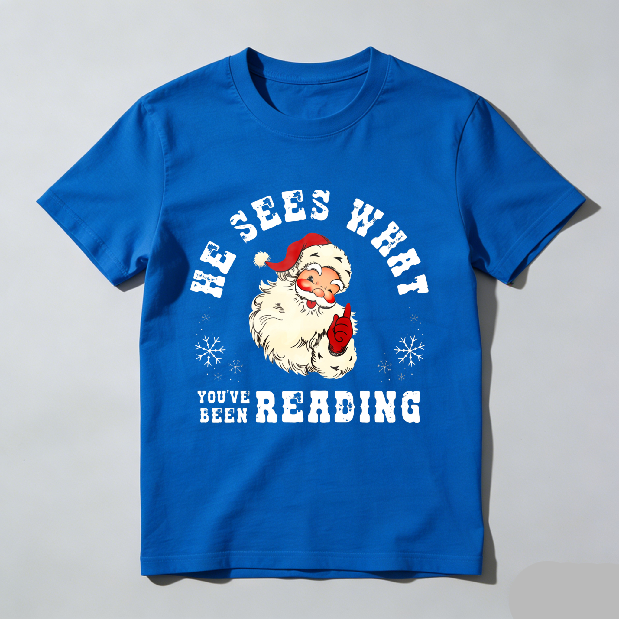 Wardrobecart He Sees What You've Been Reading Tshirt