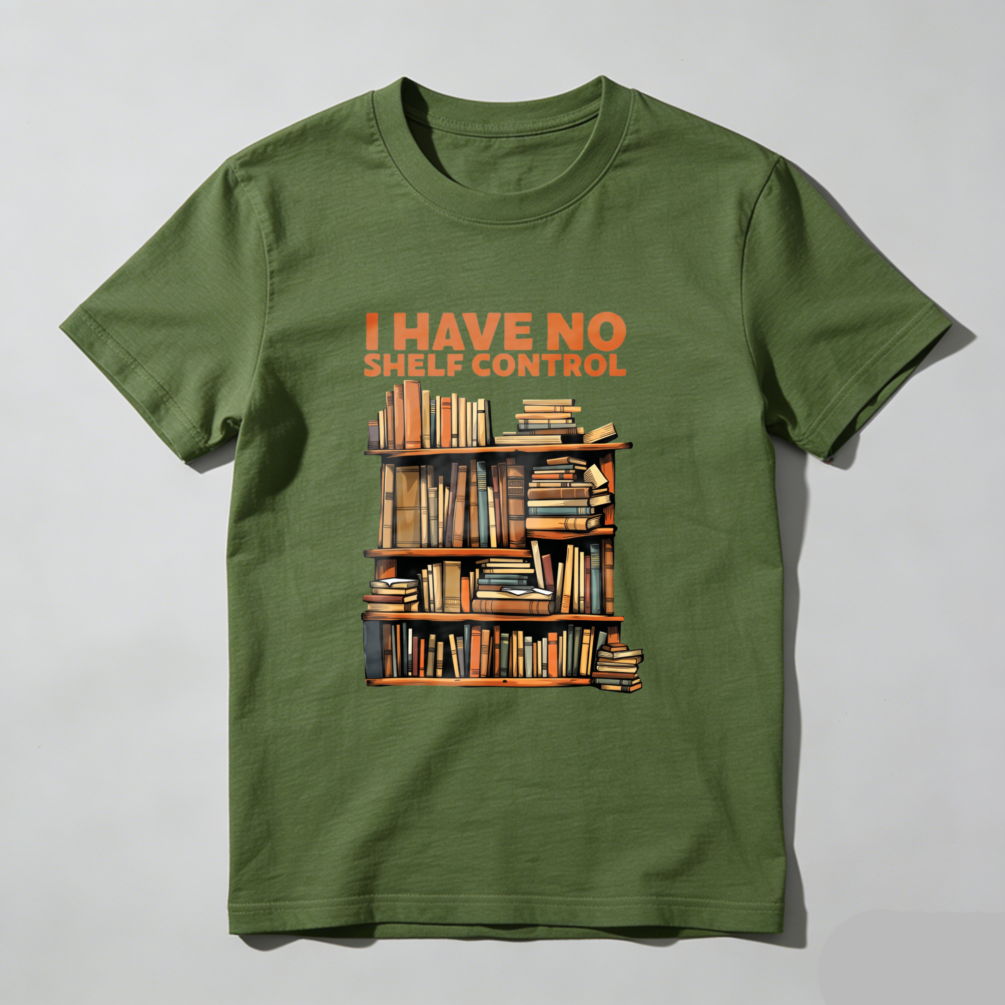 Wardrobecart I Have No Shelf Control Bookshelf Design Unisex Classic T-shirt