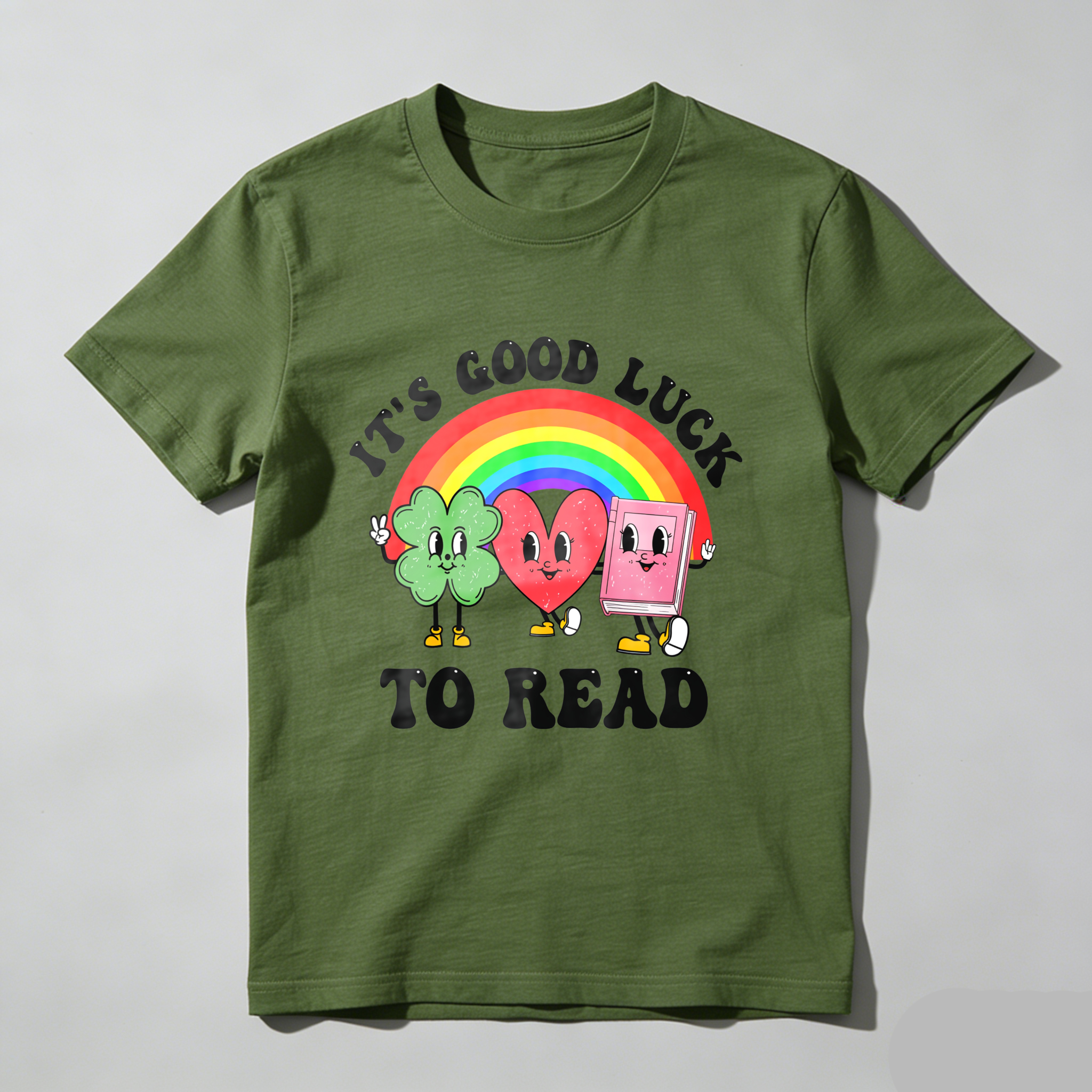 Wardrobecart It's Good Luck To Read tshirt