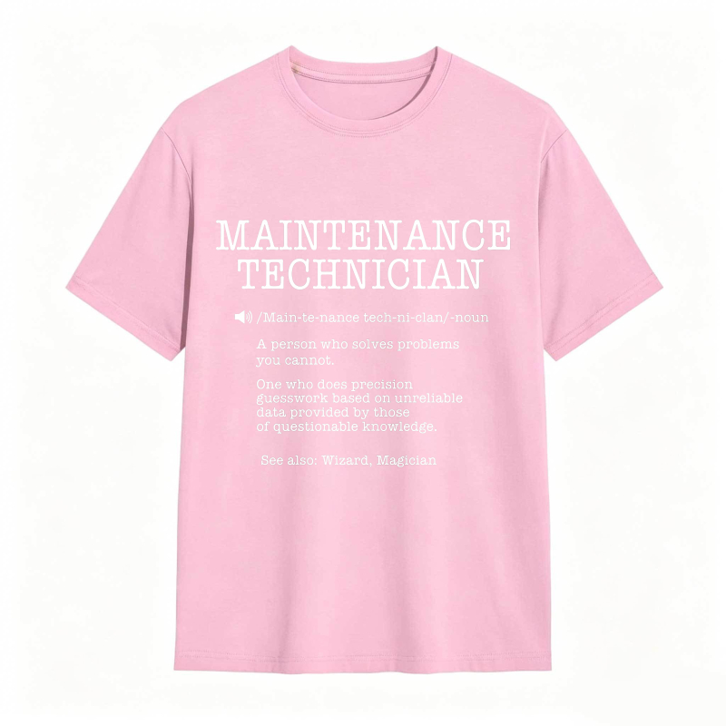 Maintenance Technician Repair Worker Handyman T-Shirt