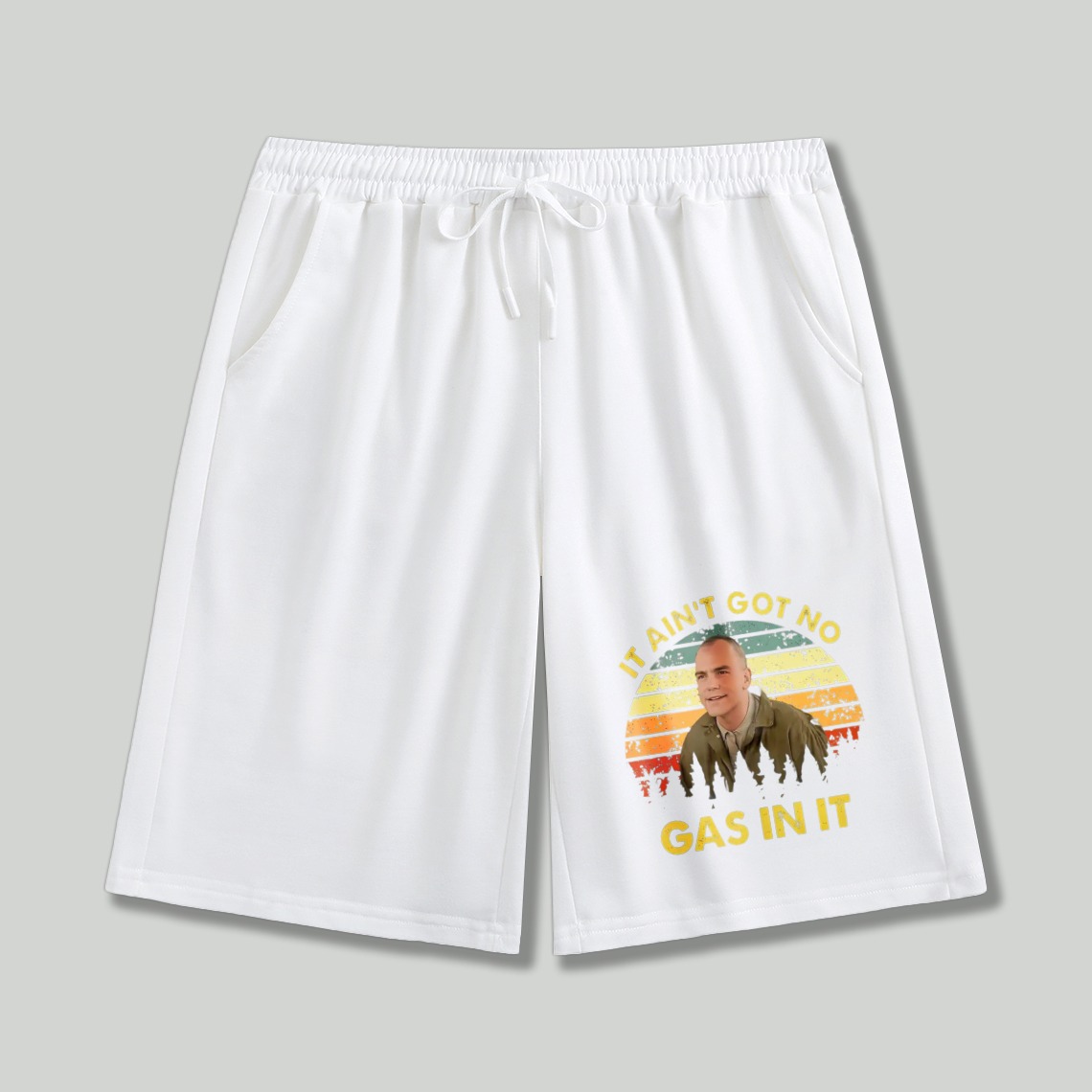 It Ain T Got No Gas In It Vintage Sunset Graphic Shorts