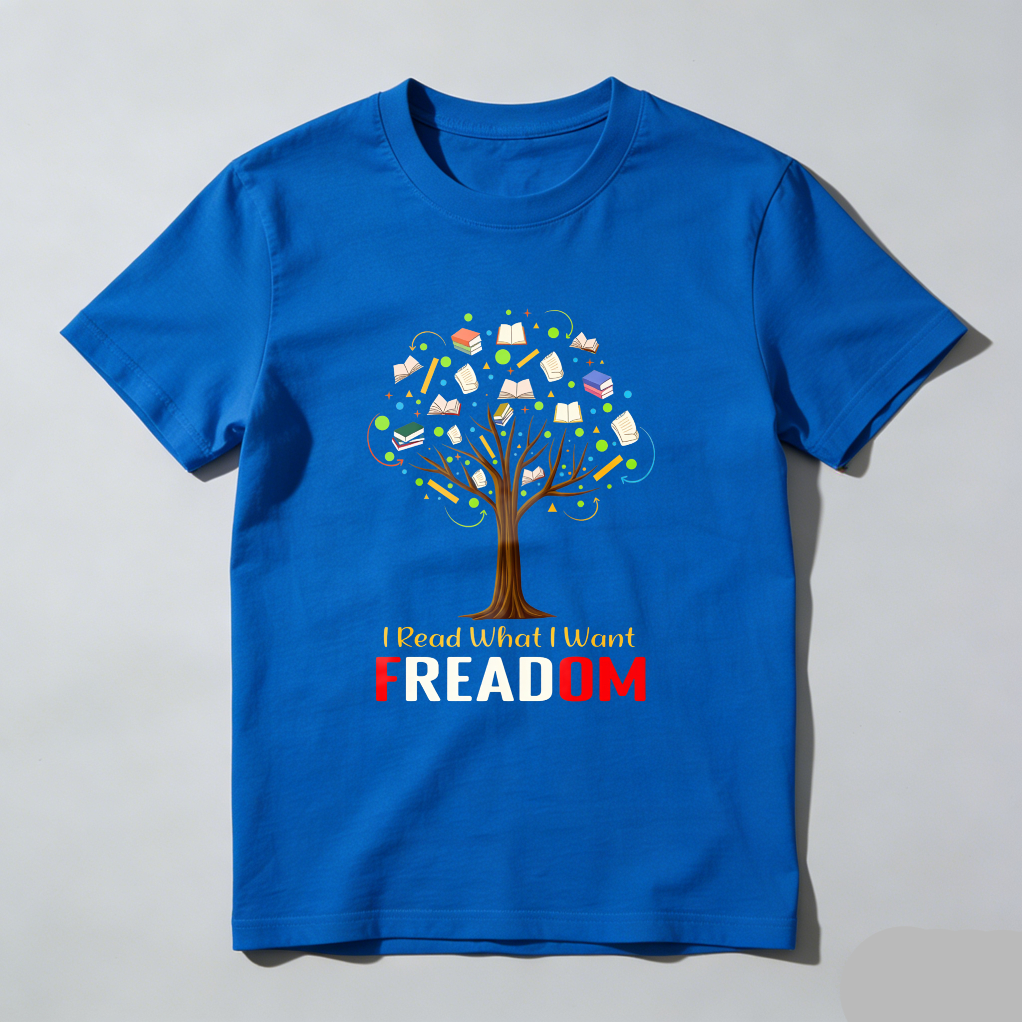 Wardrobecart I Read What I Want Freadom Tree Books Tshirt