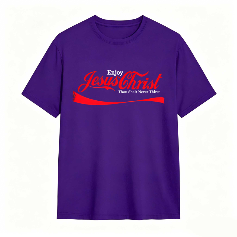 Enjoy Jesus Clever Faith & Pop Culture Mashup T-shirt