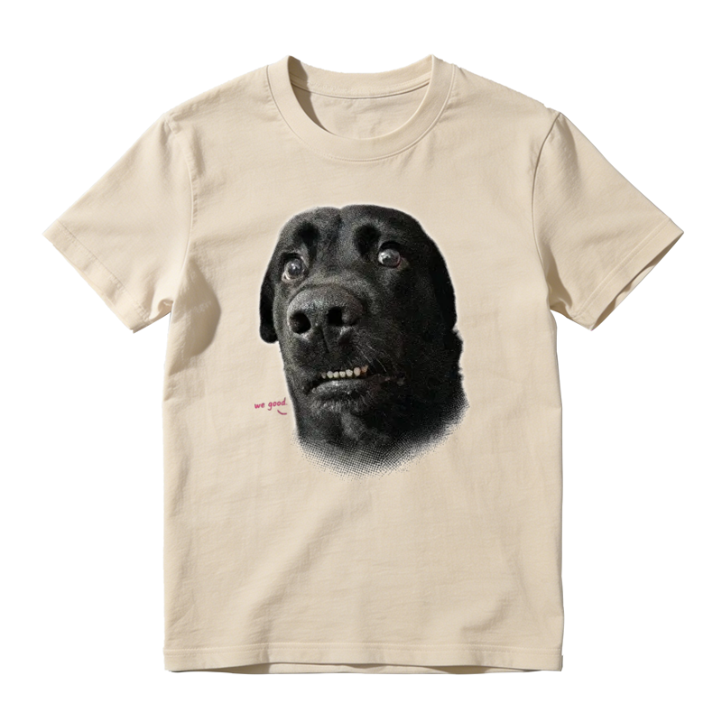 The Nervous Smile Funny Cotton Graphic Tee