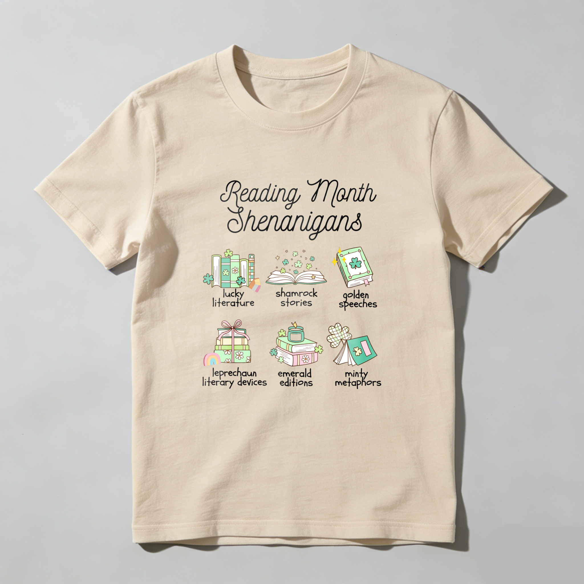 Wardrobecart Reading Month Shenanigans Tshirt