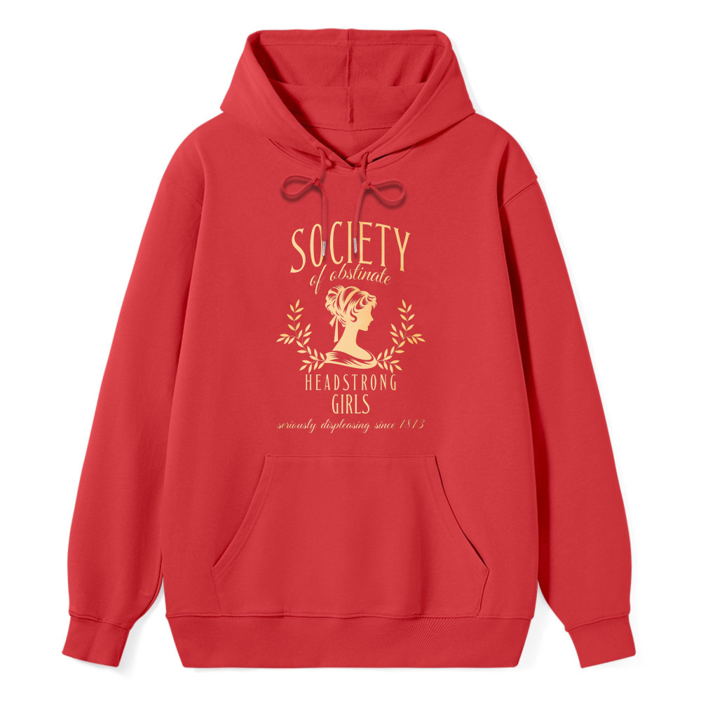 Wardrobecart Society Of Obstinate Headstrong Girls Unisex Classic Hoodie