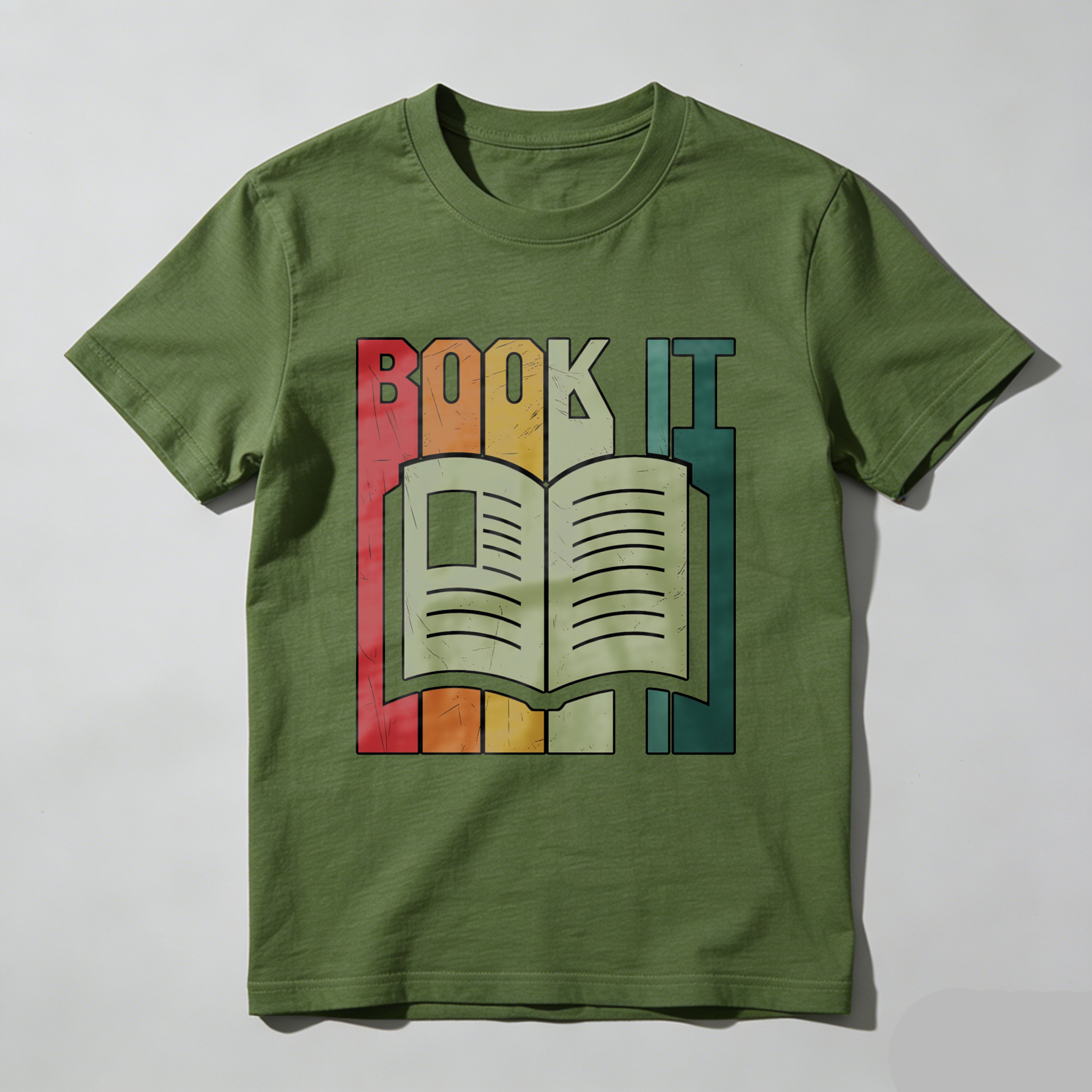 Wardrobecart Book It With Open Book Design Tshirt