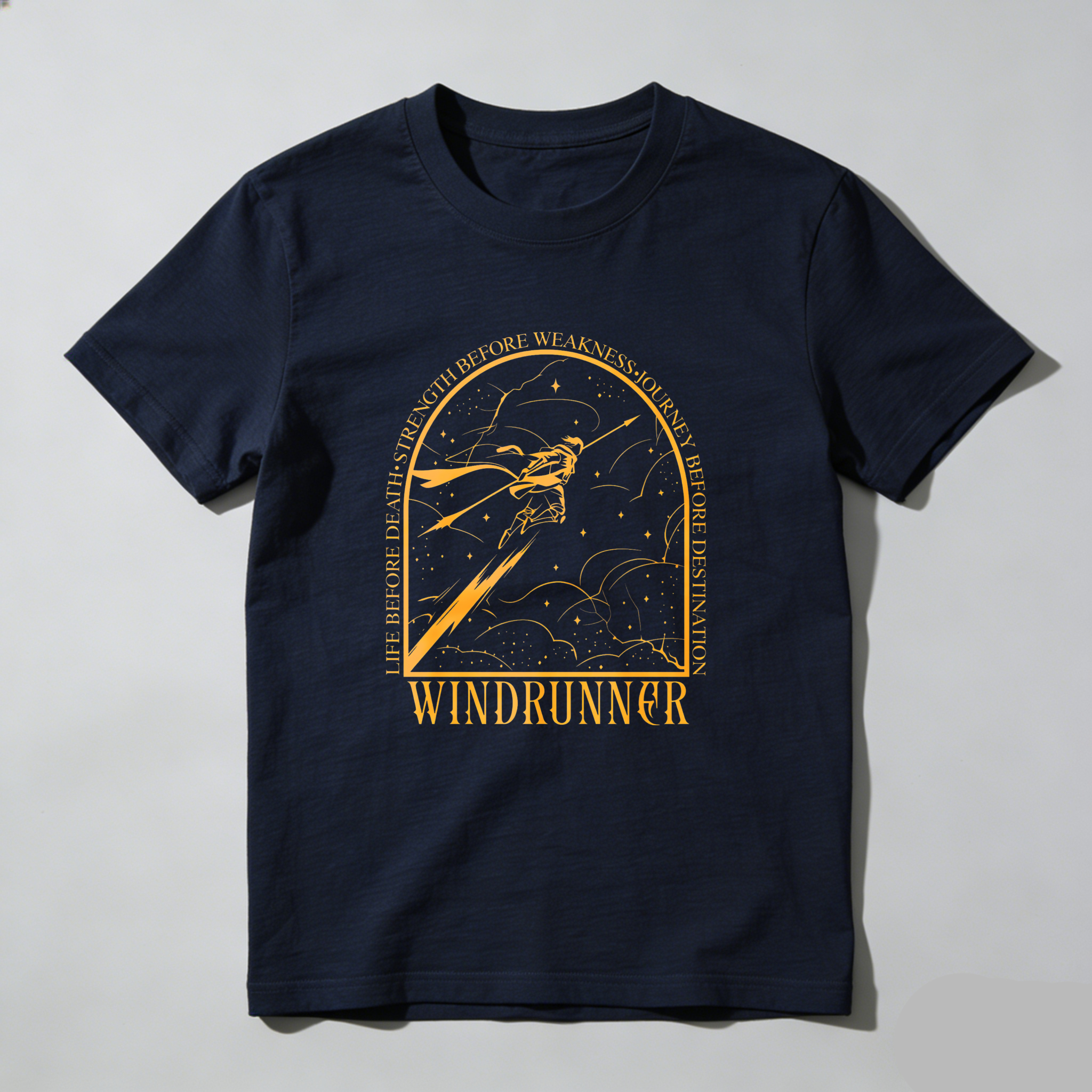 Wardrobecart Windrunner Before Death Strength Before Weakness Tshirt