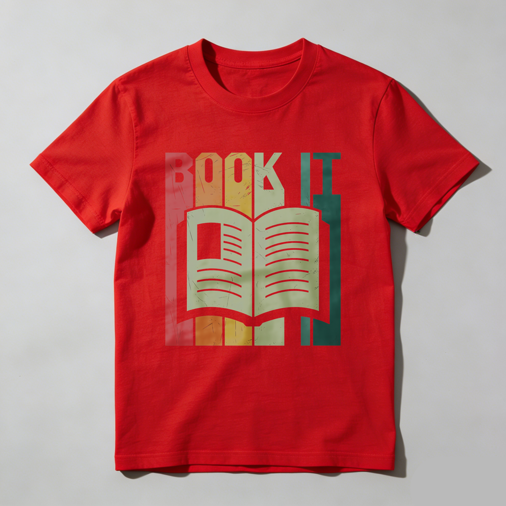 Wardrobecart Book It With Open Book Design Tshirt