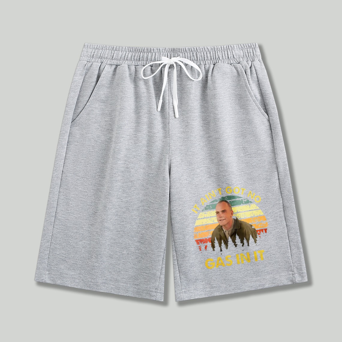 It Ain T Got No Gas In It Vintage Sunset Graphic Shorts
