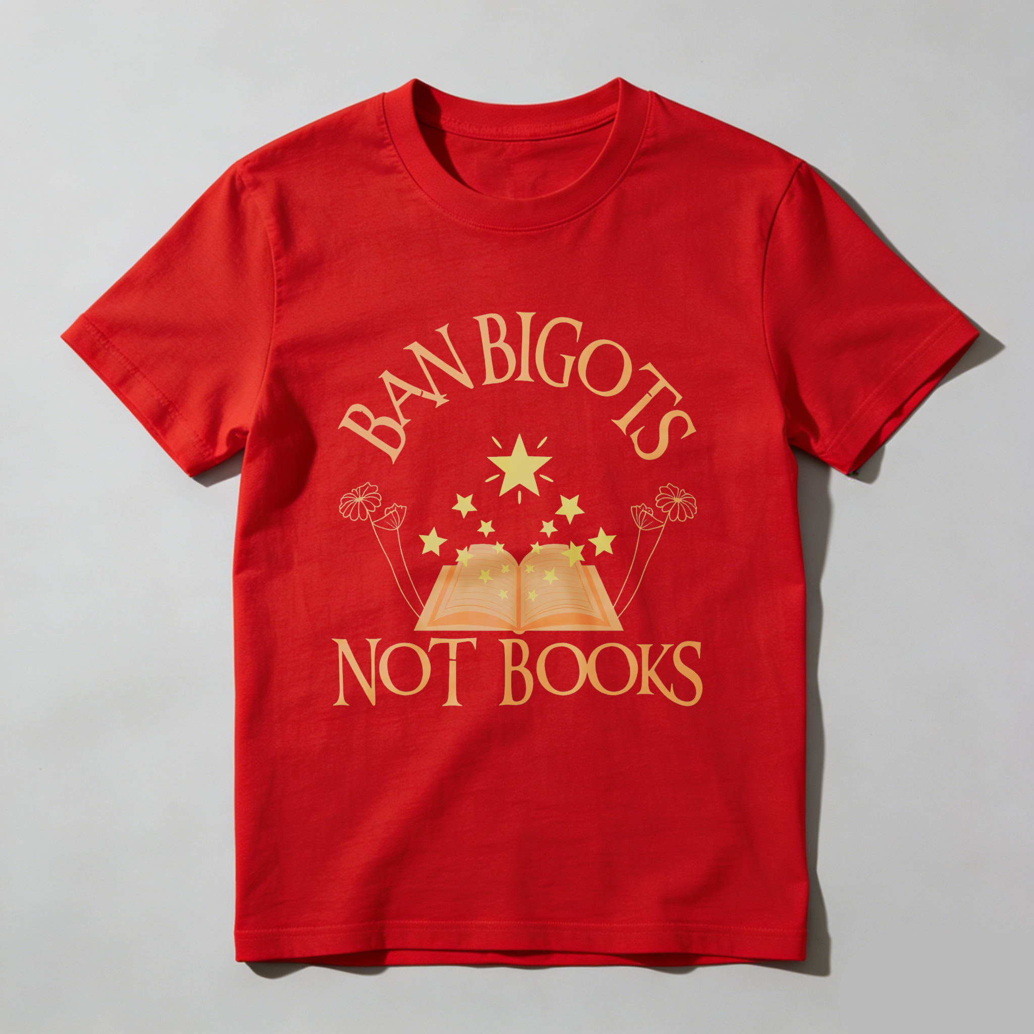 Wardrobecart Ban Bigots Not Books Tshirt
