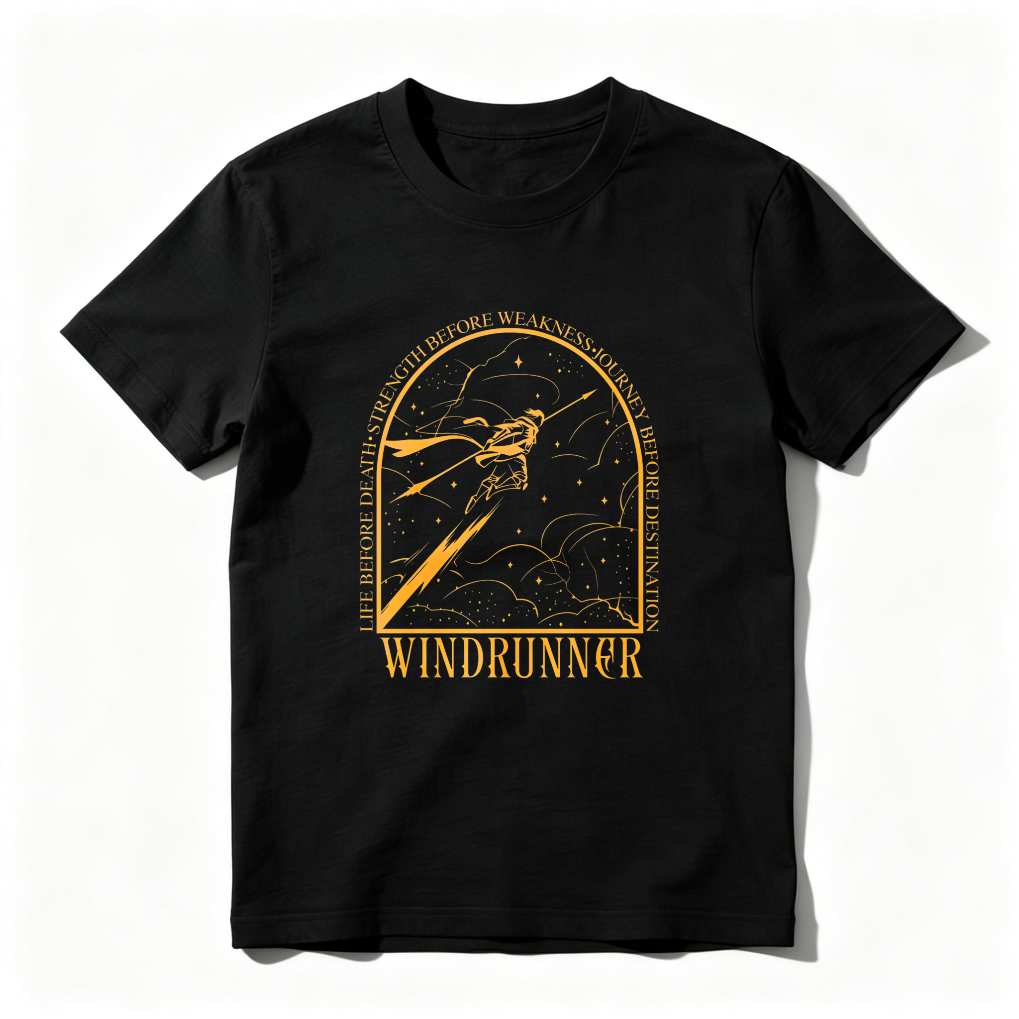 Wardrobecart Windrunner Before Death Strength Before Weakness Tshirt