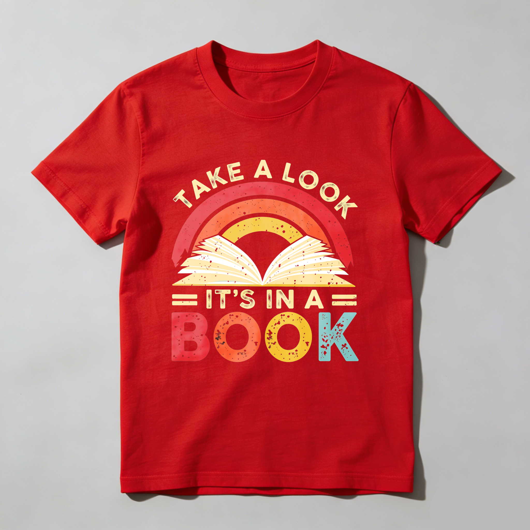 Wardrobecart Take A Look Its In A Book Tshirt