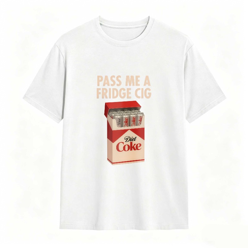 Pass Me A Fridge Cig Diet Coke Box Graphic Unisex Classic T-shirt