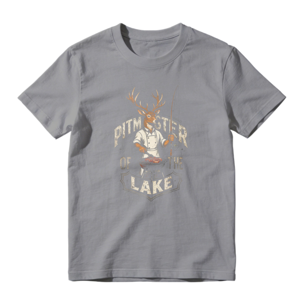 Pitmaster Of The Lake Deer Fishing And Bbq Grill Unisex Classic T-shirt