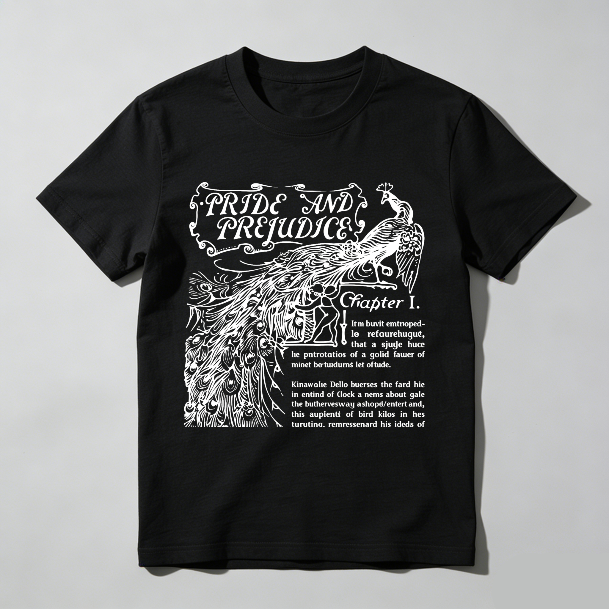 Wardrobecart Pride And Prejudice Chapter One Design Tshirt