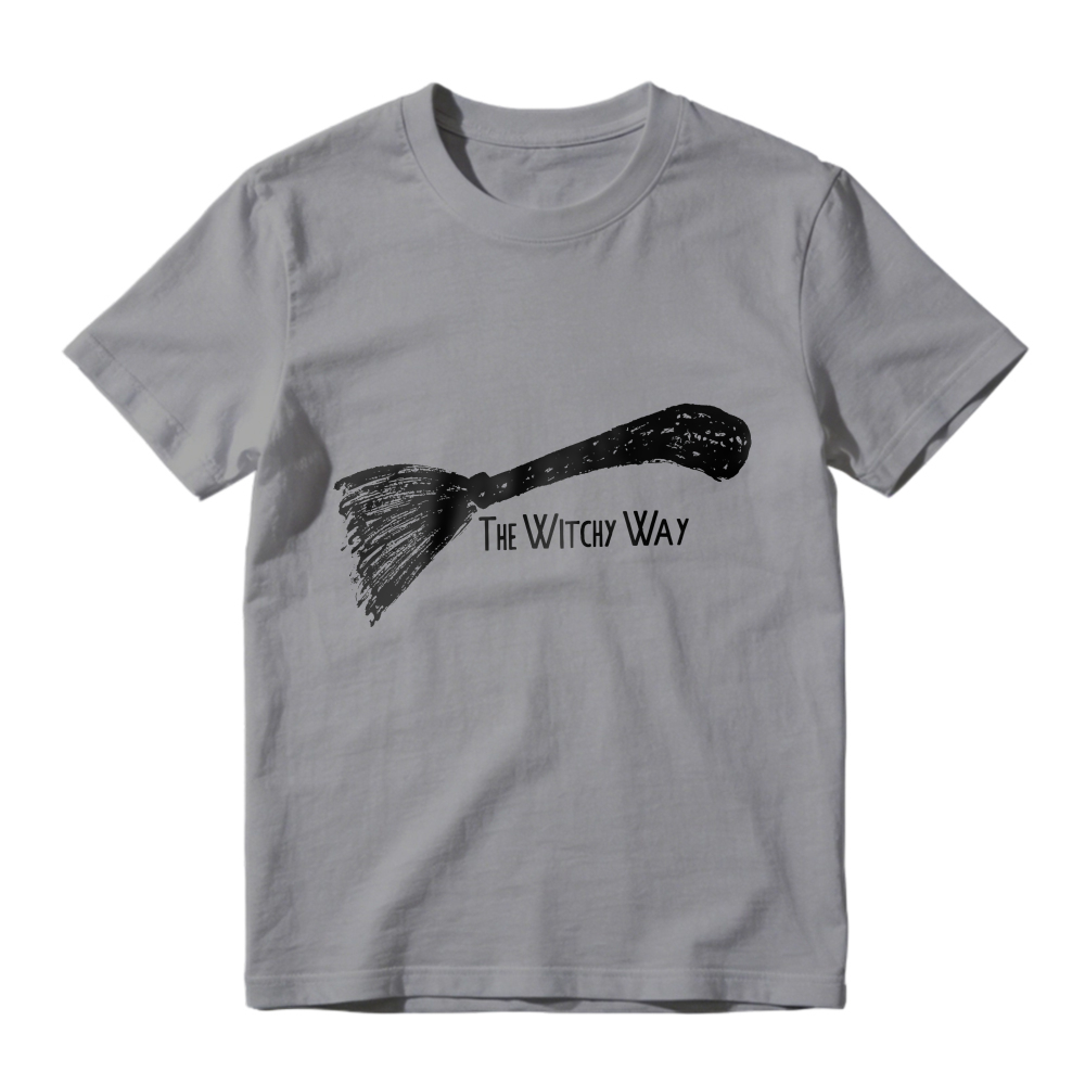 Witch Broom The Witchy Way, Unisex Classic T-shirt