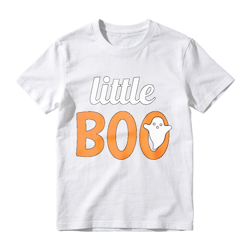 Little Boo Ghost Halloween Unisex Classic T-shirt
