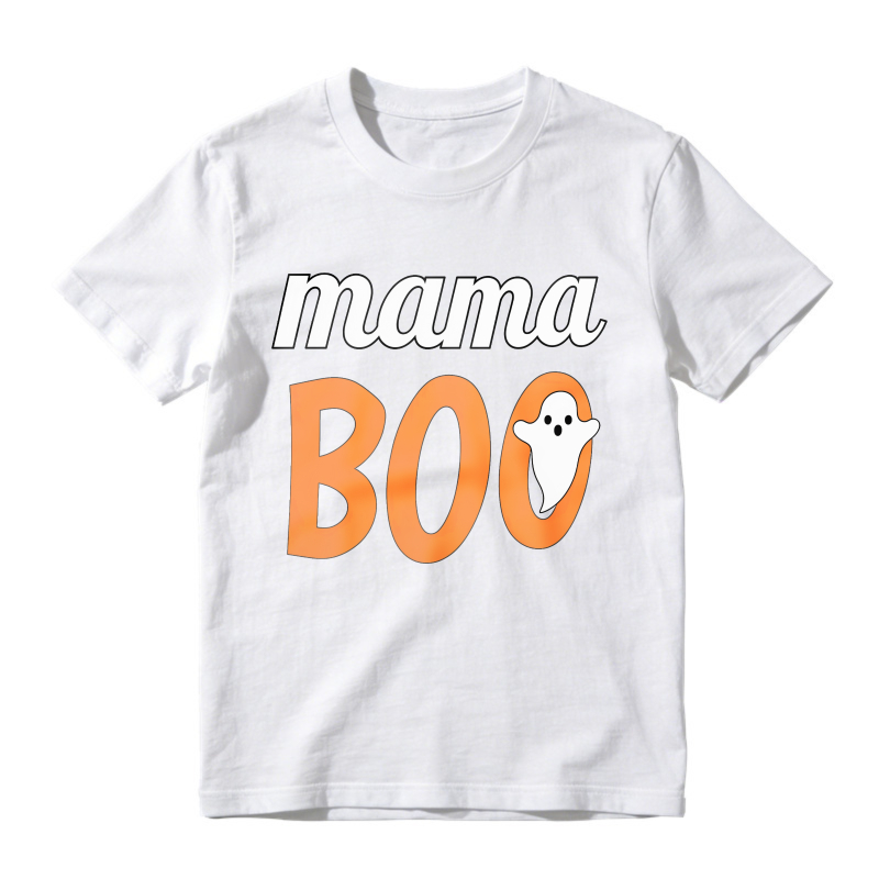 Mama Boo Ghost Halloween Unisex Classic T-shirt