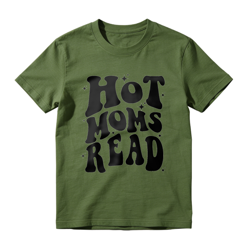 Wardrobecart Hot Moms Read Unisex Classic T-shirt