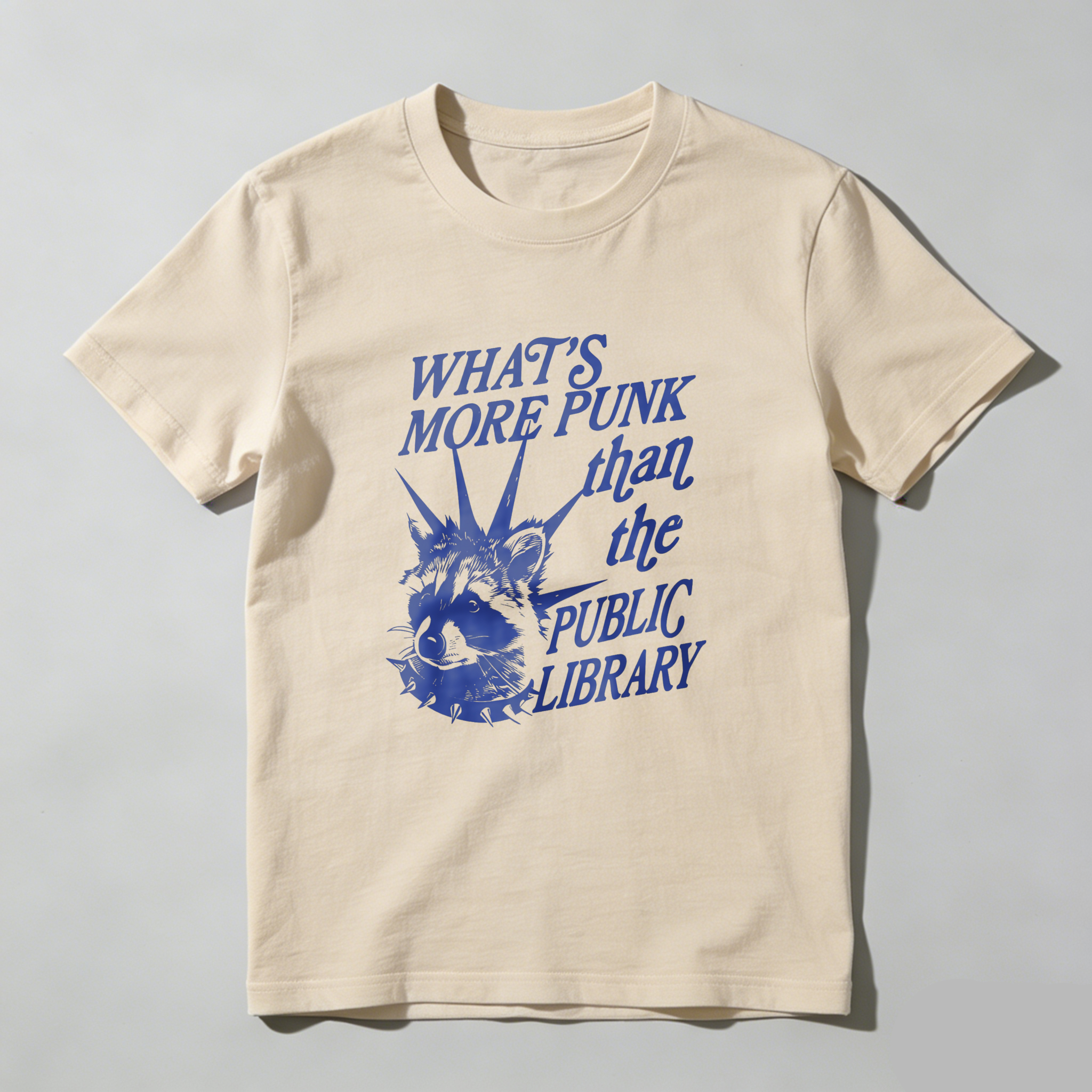 Wardrobecart What's More Punk Than The Public Library tshirt