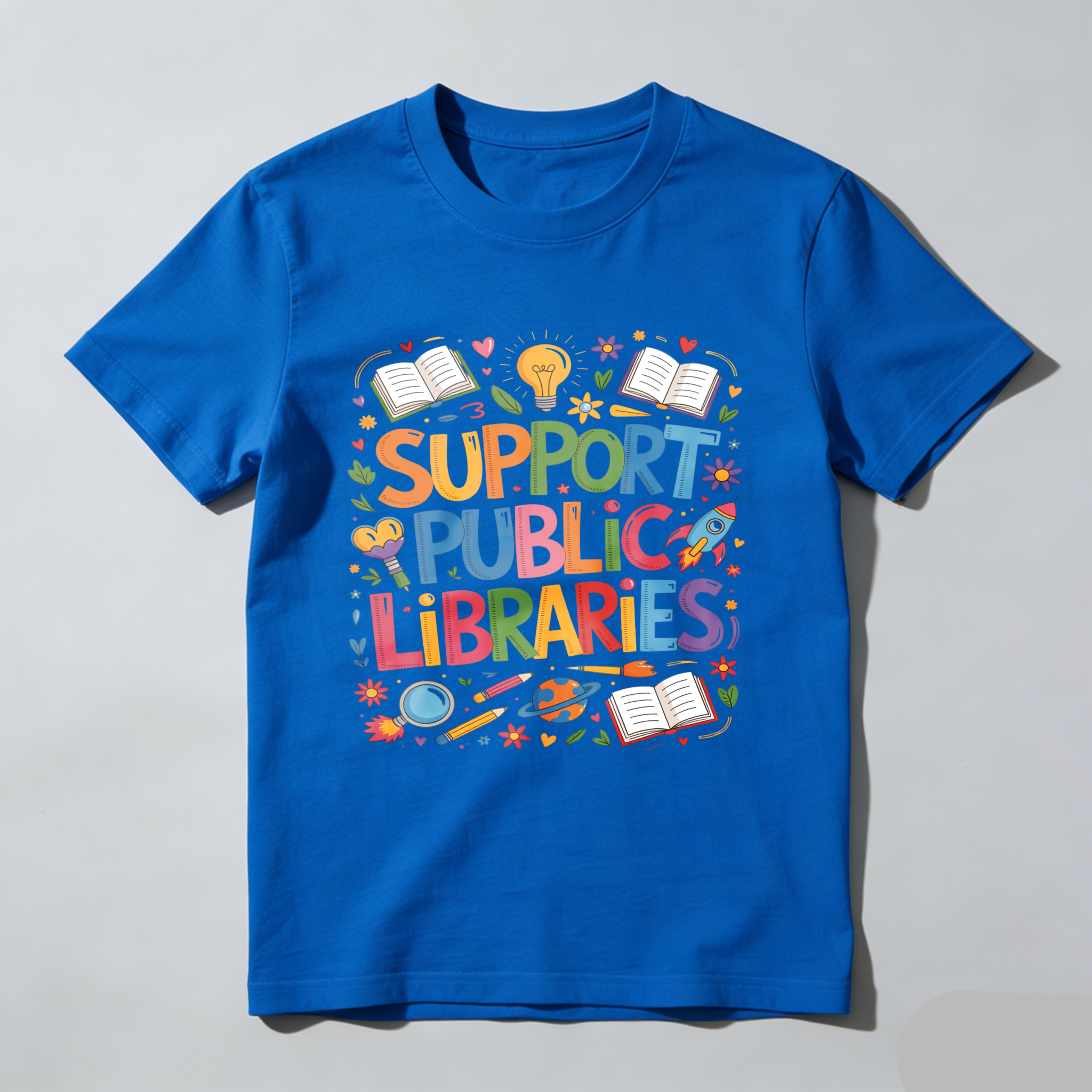 Wardrobecart Support Public Libraries Tshirt
