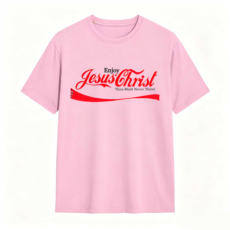 Enjoy Jesus Clever Faith & Pop Culture Mashup T-shirt