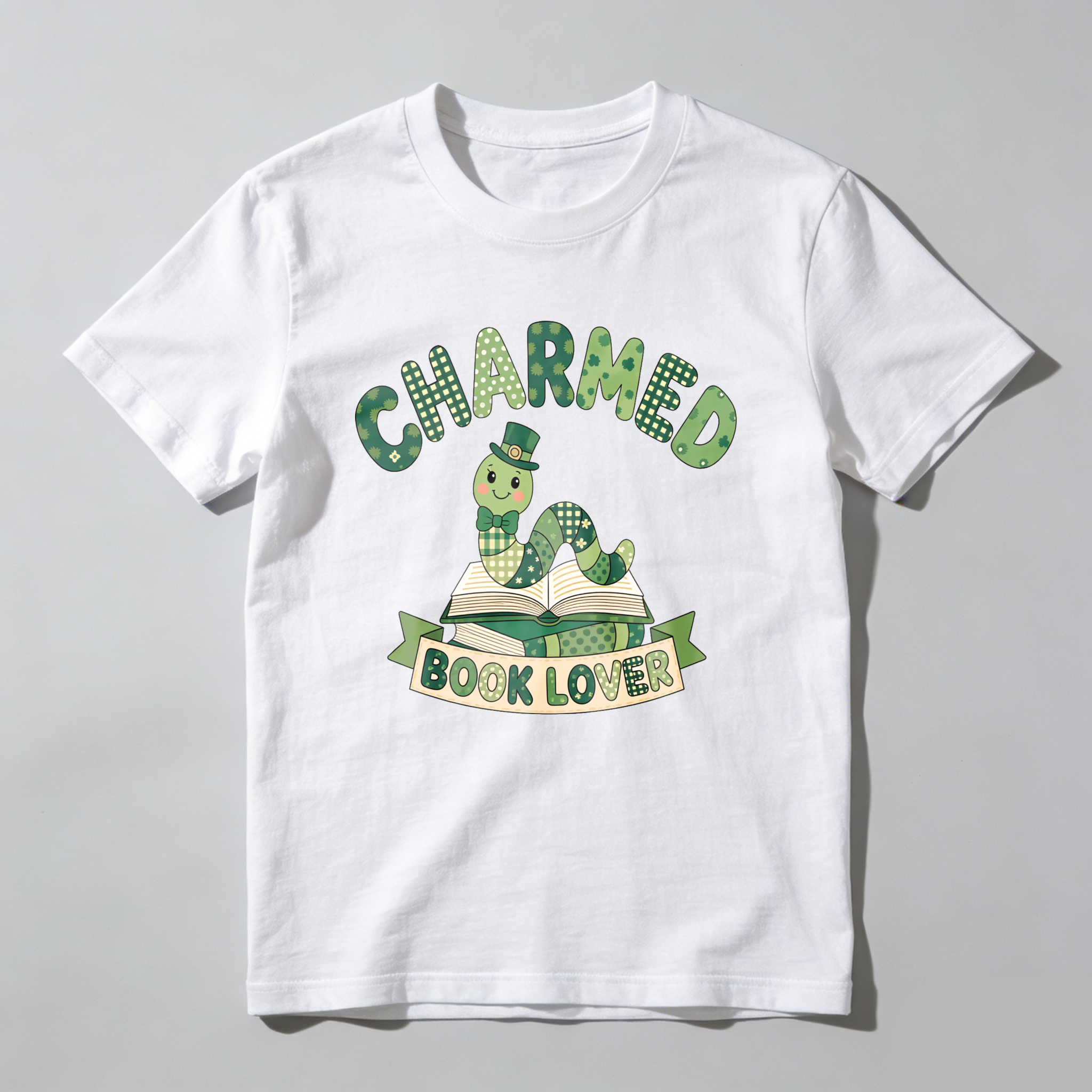 WardrobecartCharmed Book Lover Snake Reading tshirt