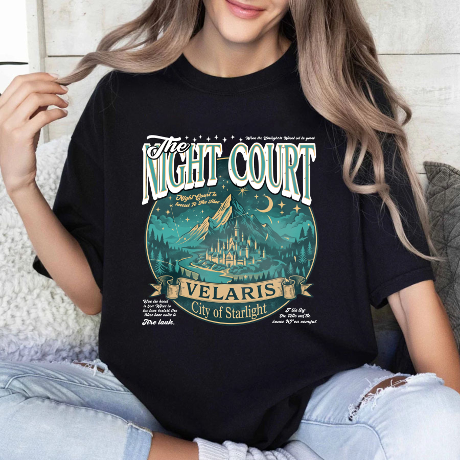 Wardrobecart The Night Court Velaris City Of Starlight Tshirt