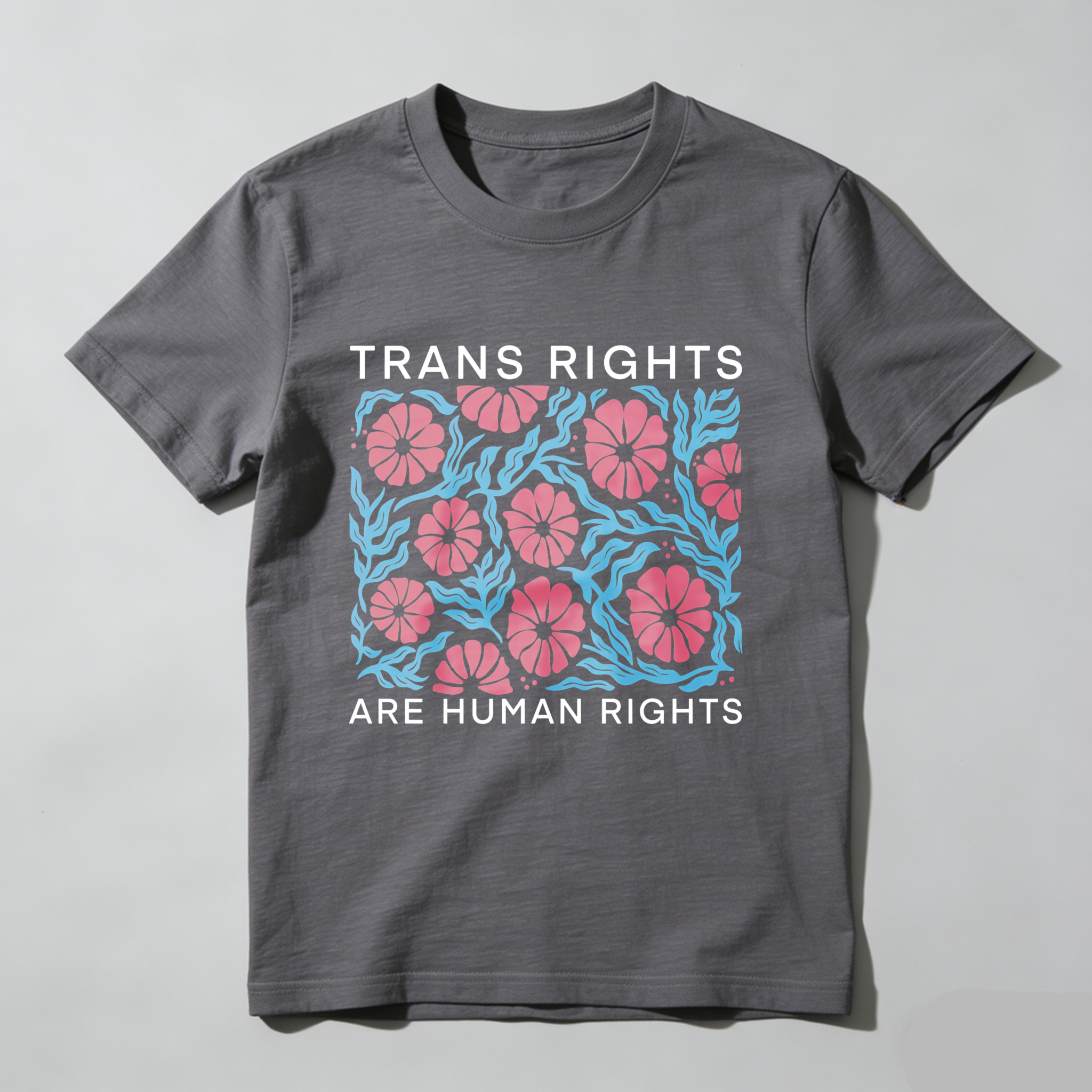 Wardrobecart Trans Rights Are Human Rights Tshirt