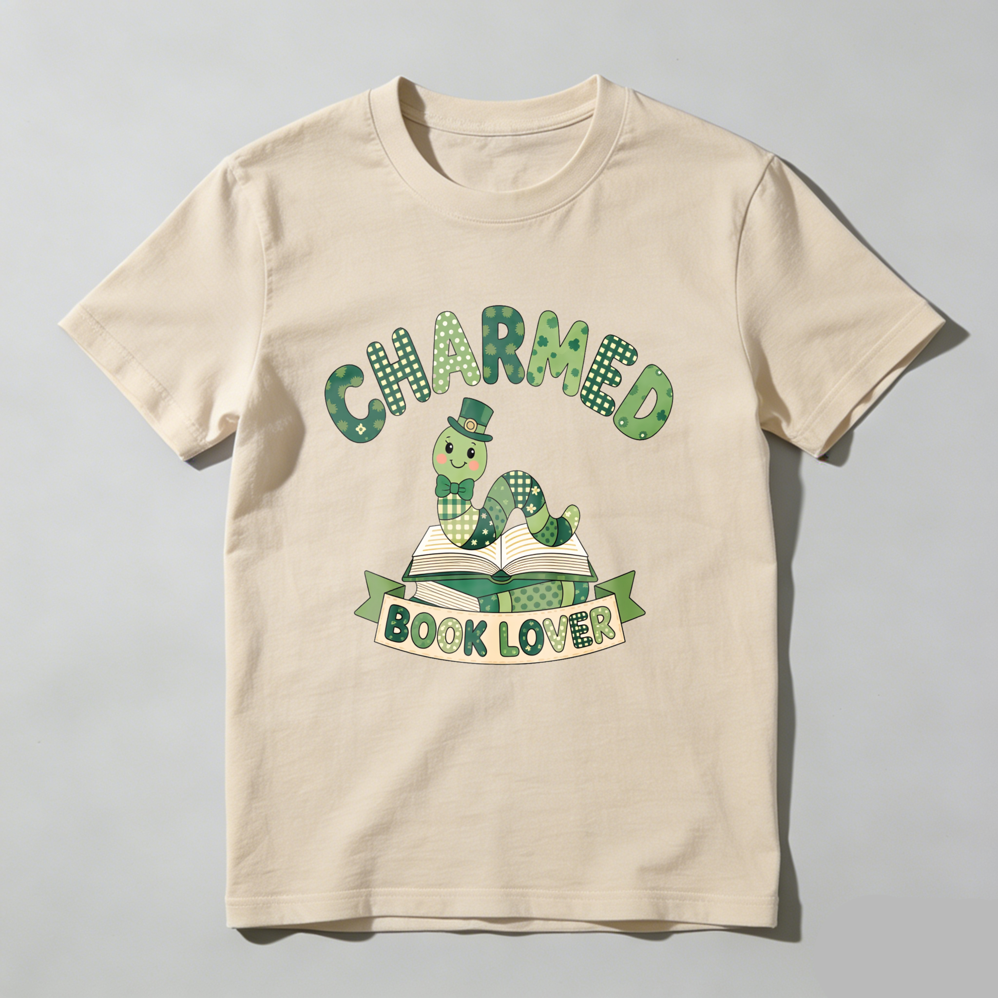 Wardrobecart Charmed Book Lover Snake Reading tshirt