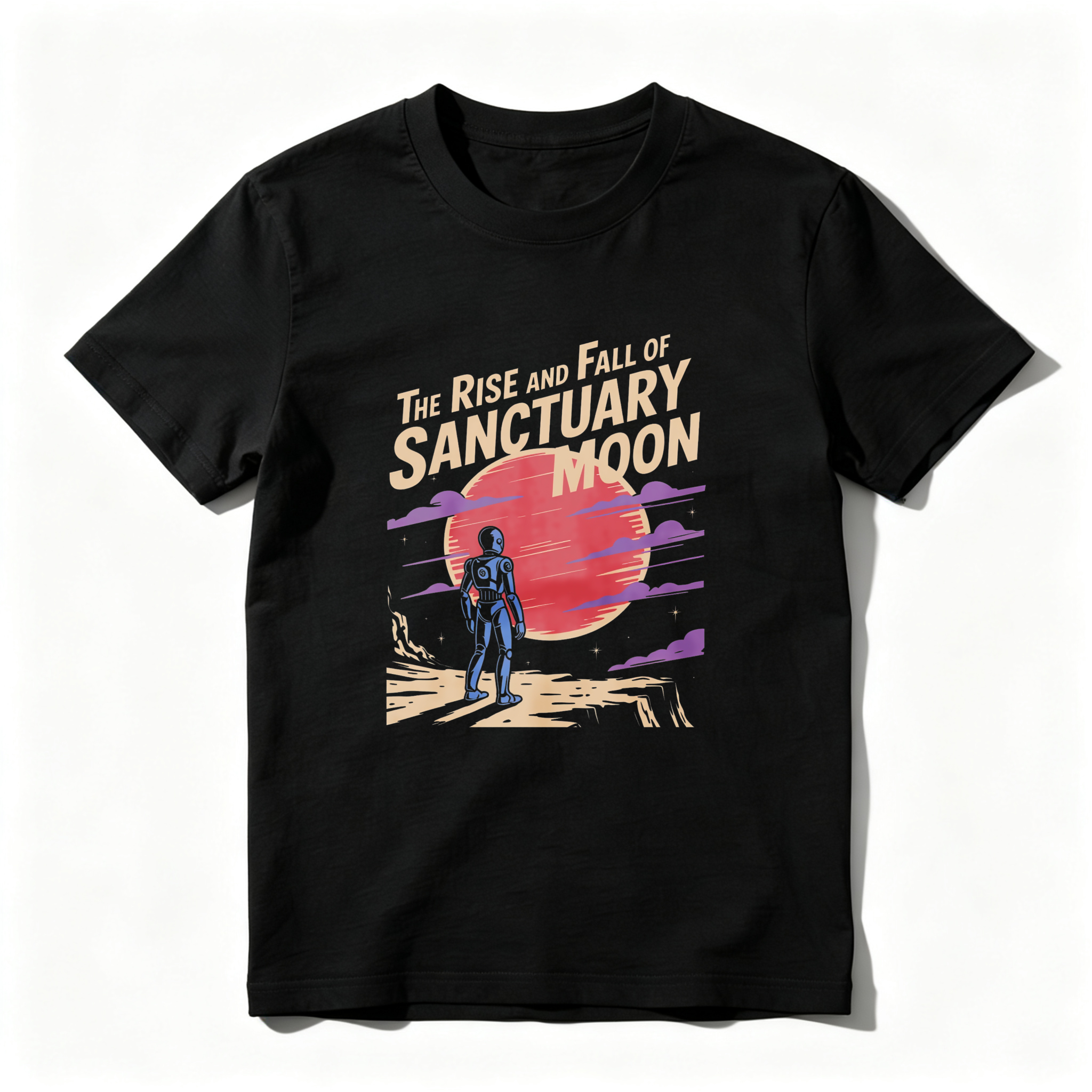 Wardrobecart The Rise And Fall Of Sanctuary Moon tshirt
